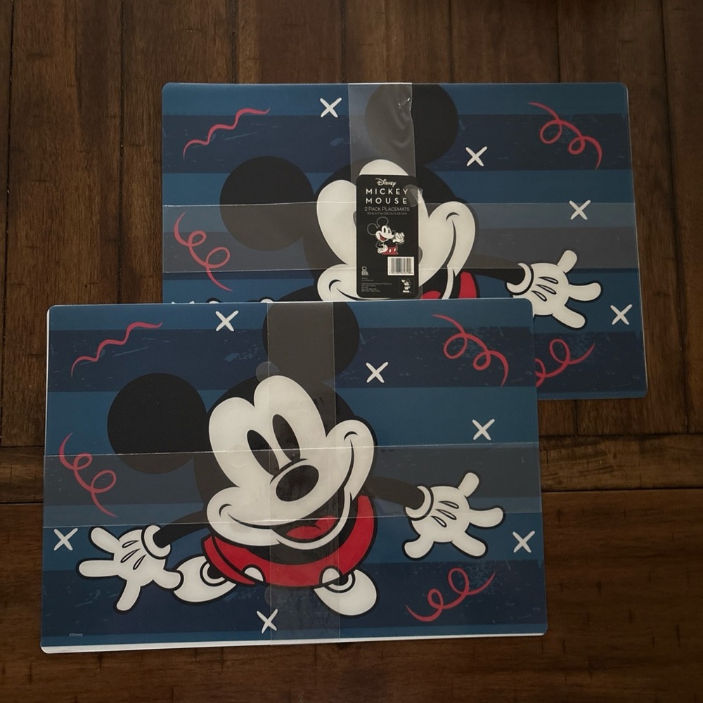 Disney Mickey Mouse Placemats Set of 4